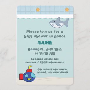 Bath Time Fancies Kinderdusche Einladung