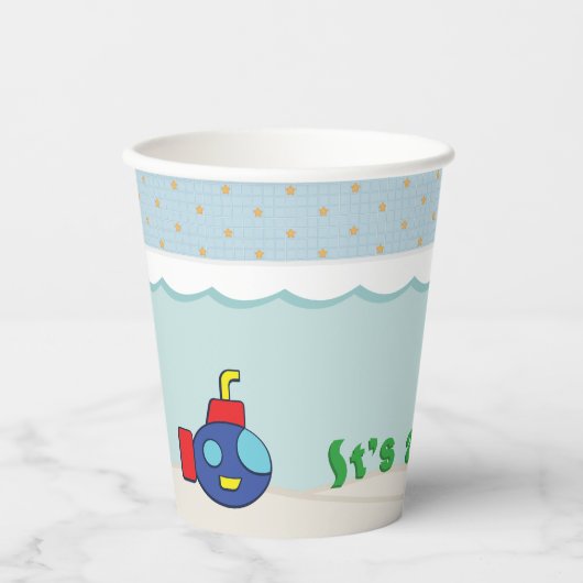 Bath Time Fanfare Paper Cup Pappbecher (Vorderseite)