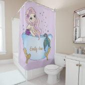 Bath Time Mermaid Duschvorhang (Beispiel)