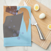 Bath Time Puppy Küchentuch (Viertel Falte)