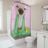 Bath Time Siamese Cat Duschvorhang (Beispiel)