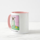 Bath Time Siamese Cat Tasse (Vorderseite Links)