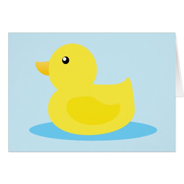 Bath Time Yellow Duck (Vorderseite (Horizontal))