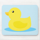Bath Time Yellow Duck Mousepad (Vorne)