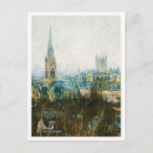 Bath United Oil Paint City Landscape Postkarte (Vorderseite)