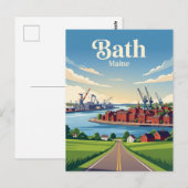 Bath USA Postkarte (Vorne/Hinten)
