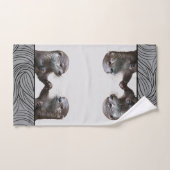 Bath Wild Animals Weasels  -  Baby Otters Towels Badhandtuch Set (Handtuch)