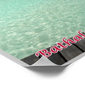 Bathala - Malediven - Panorama - Poster (Ecke)