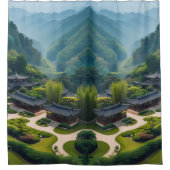 "Bathe in Beauty - Natur & Architektur in jedem Duschvorhang (Vorderseite)