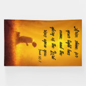 Bathed in Grace: The Light of Isaiah 60:1 Banner (Horizontal)
