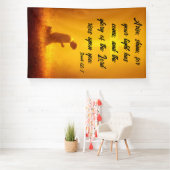 Bathed in Grace: The Light of Isaiah 60:1 Banner (Insitu)