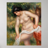 Bather Drying Herself (Baigneuse sessuyant) (1901- Poster (Vorne)