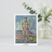 Bather von Paul Cezanne Postkarte (Stehend Vorderseite)