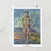Bather von Paul Cezanne Postkarte (Vorne/Hinten)