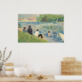 Bathers at Asnières - Georges Seurat Kunstkunst Poster (Küche)