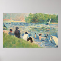 Bathers at Asnières - Georges Seurat Kunstkunst