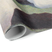 Bathers Georges Seurat Neo Impressionist Malerei Geschenkpapier (Rolleneckpunkt)