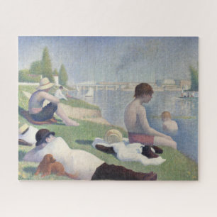 Bathers Georges Seurat Neo Impressionist Malerei Puzzle