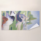 Bathers in Asnieres, Seurat Badehandtuch (Badehandtuch)