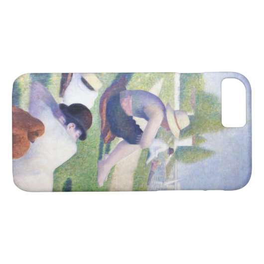 Bathers in Asnieres, Seurat Case-Mate iPhone Hülle (Rückseite (Horizontal))