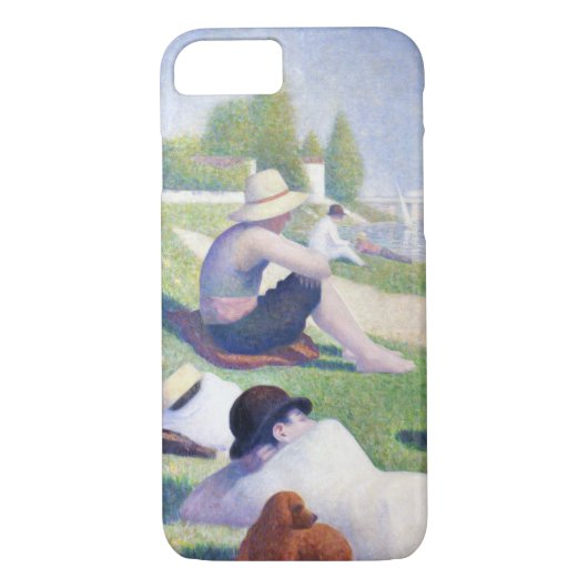 Bathers in Asnieres, Seurat Case-Mate iPhone Hülle (Rückseite)