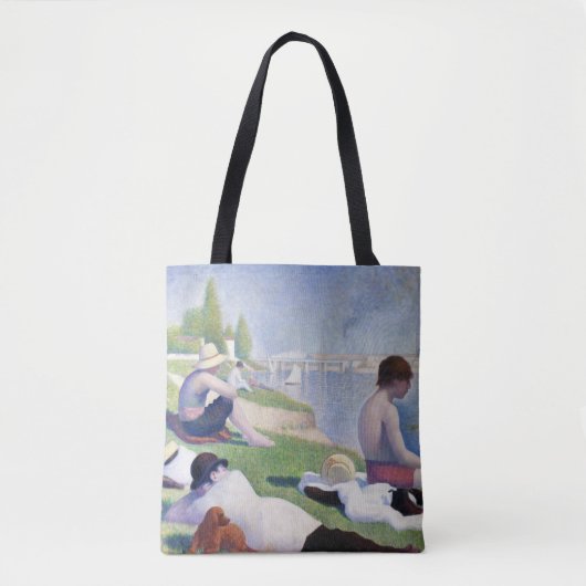 Bathers in Asnieres, Seurat Tasche (Vorderseite)
