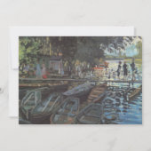 Bathers in La Grenouillère von Claude Monet (Vorderseite)