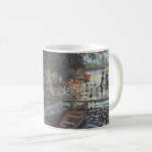 Bathers in La Grenouillère von Claude Monet Kaffeetasse (VorderseiteRechts)