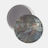 Bathers in La Grenouillère von Claude Monet Magnet (Vorderseite/Rückseite)