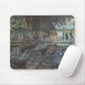 Bathers in La Grenouillère von Claude Monet Mousepad (Mit Mouse)