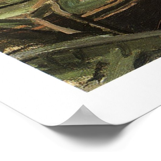 Bathers in La Grenovilliere Poster (Ecke)