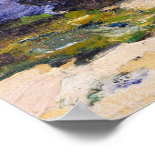 Bathers mit gestreiftem Regenschirm, 1920 von Pott Poster (Ecke)