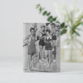 Bathers Postkarte der 20er Jahre (Stehend Vorderseite)