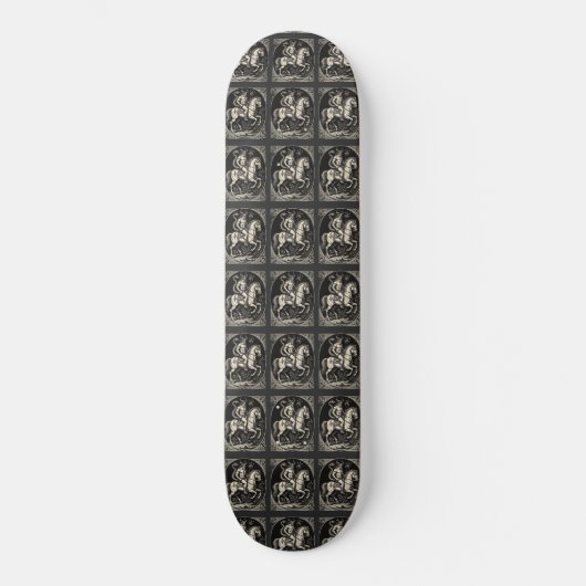 Bathin Dämonenkrieger Majestät Skateboard (Vorderseite)