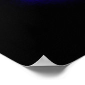 Bathinblue Square Tens Poster (Ecke)