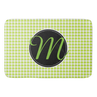 Bathmat, benutzerdefinierte Monogramm-Vorlage Badematte