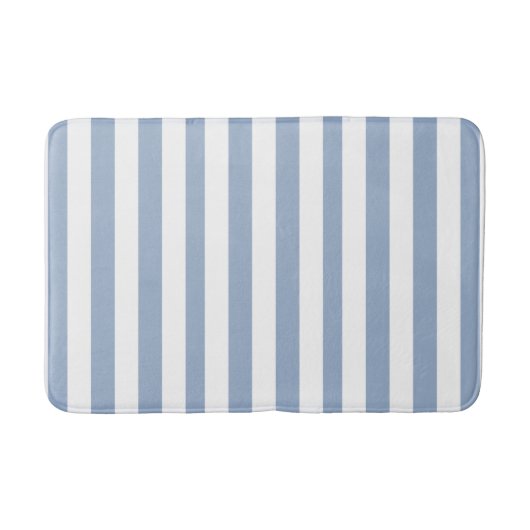 Bathmat Blue & White Stripe Badematte (Vorderseite)