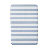 Bathmat Blue & White Stripe Badematte (Vorderseite Vertikal)