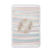 Bathmat"Boho Chic Quill Bathmat - Künstlerische Bö Badematte (Vorderseite Vertikal)
