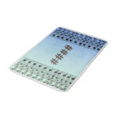 Bathmat Doppelseitige Grenzgestaltung Badematte (Schrägansicht)