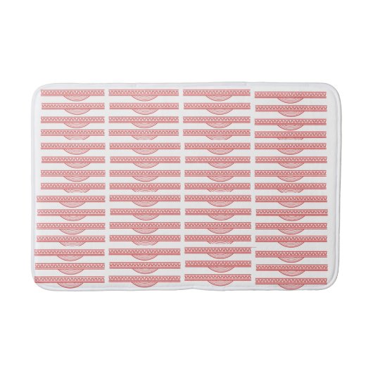 Bathmat Elegante Badematte mit zeitgenössischer Li (Vorderseite)