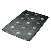 Bathmat für Schwarz-weiße Rasenschale Badematte (Schrägansicht)