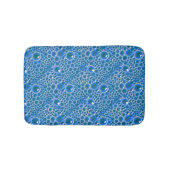 Bathmat mit Blauen Blasen Badematte (Vorderseite)