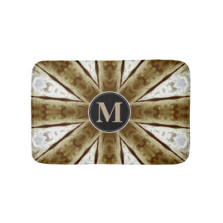 Bathmatt, Abstraktes Kaleidoskop-Bild Badematte
