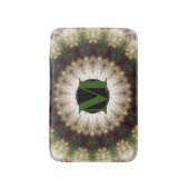 Bathmatt, Abstraktes Kaleidoskop-Bild Badematte (Vorderseite Vertikal)