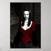 Bathory Gothic Artwork Poster (Vorne)