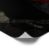 Bathory Gothic Artwork Poster (Ecke)