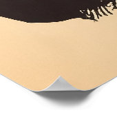 Bathroom Cat Detective Poster (Ecke)