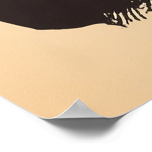 Bathroom Cat Detective Poster (Ecke)