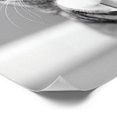 Bathroom Cat Poster, Are you Pooping Poster, Funny Poster (Ecke)